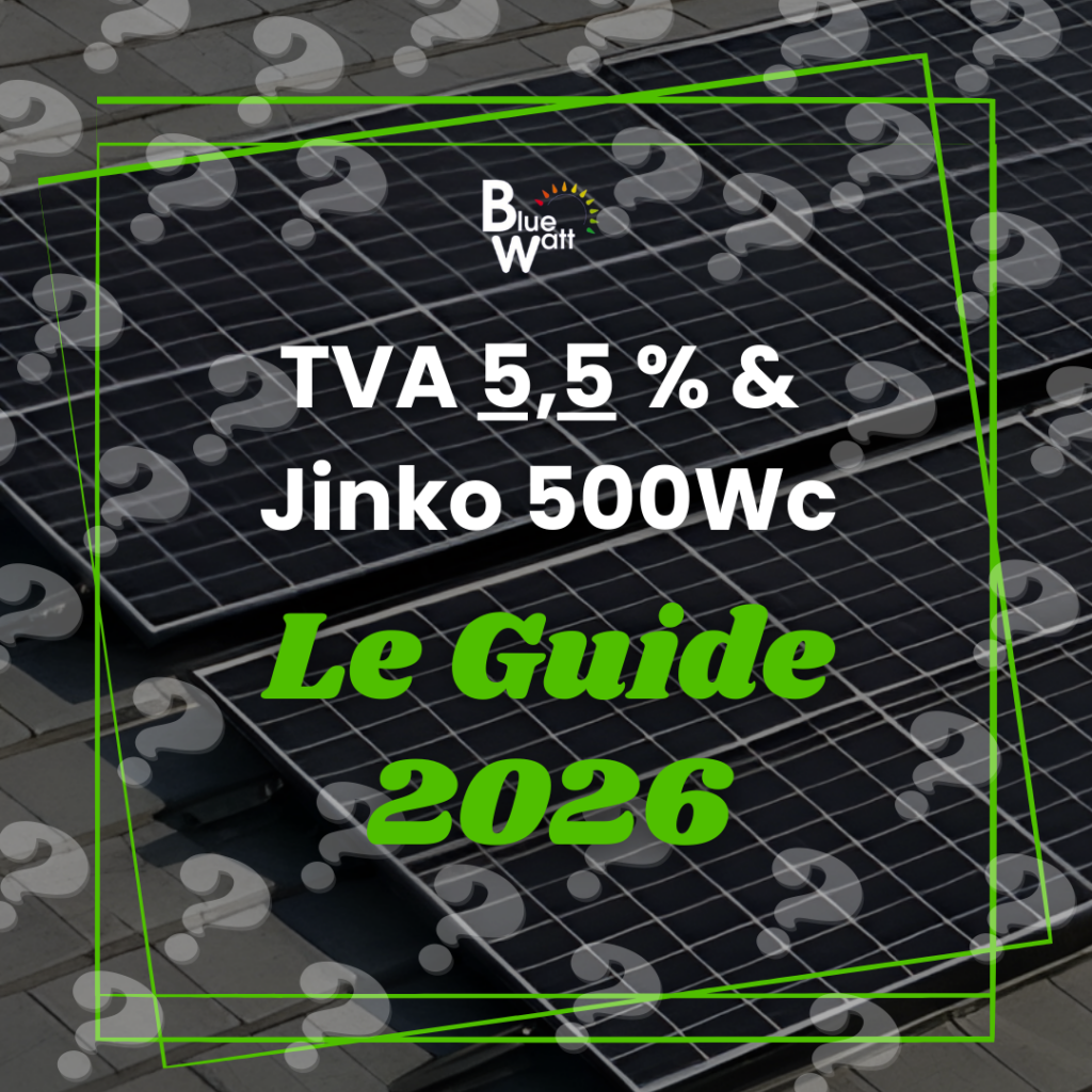 Image installation panneaux solaires Jinko 500Wc sur une toiture